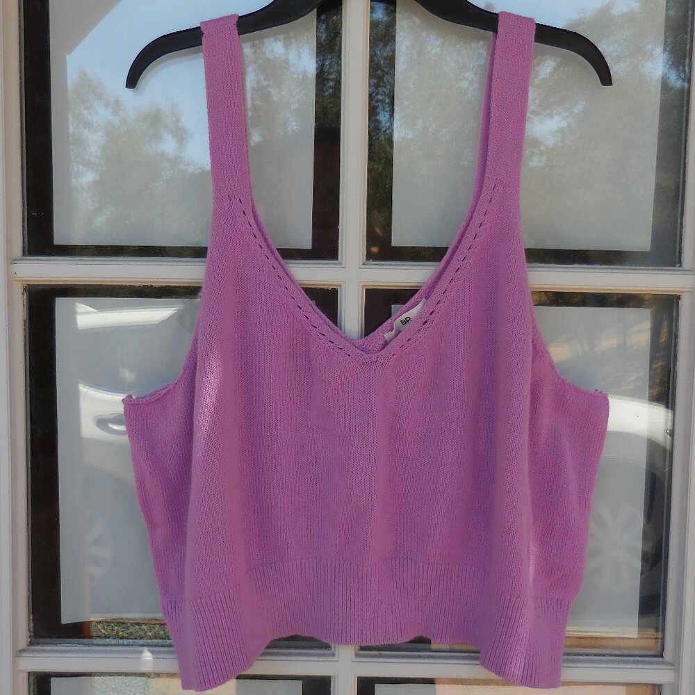 Orchid Knit Crop_Brand New!!